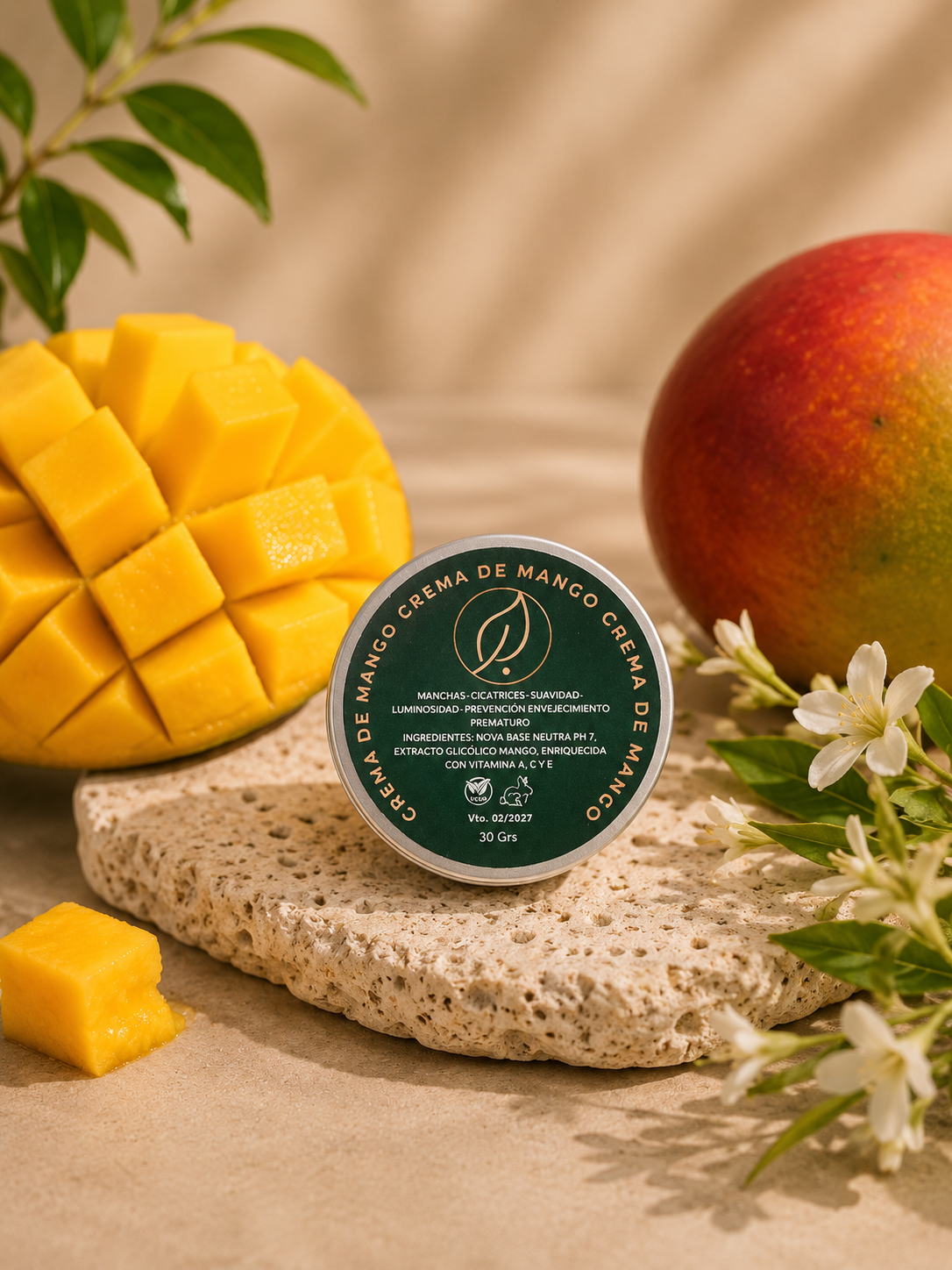 Crema Antioxidante de Mango