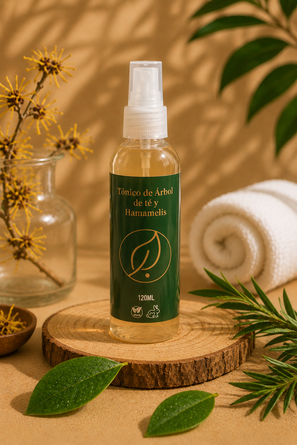 Tónico Facial Tea Tree y Hamamelis